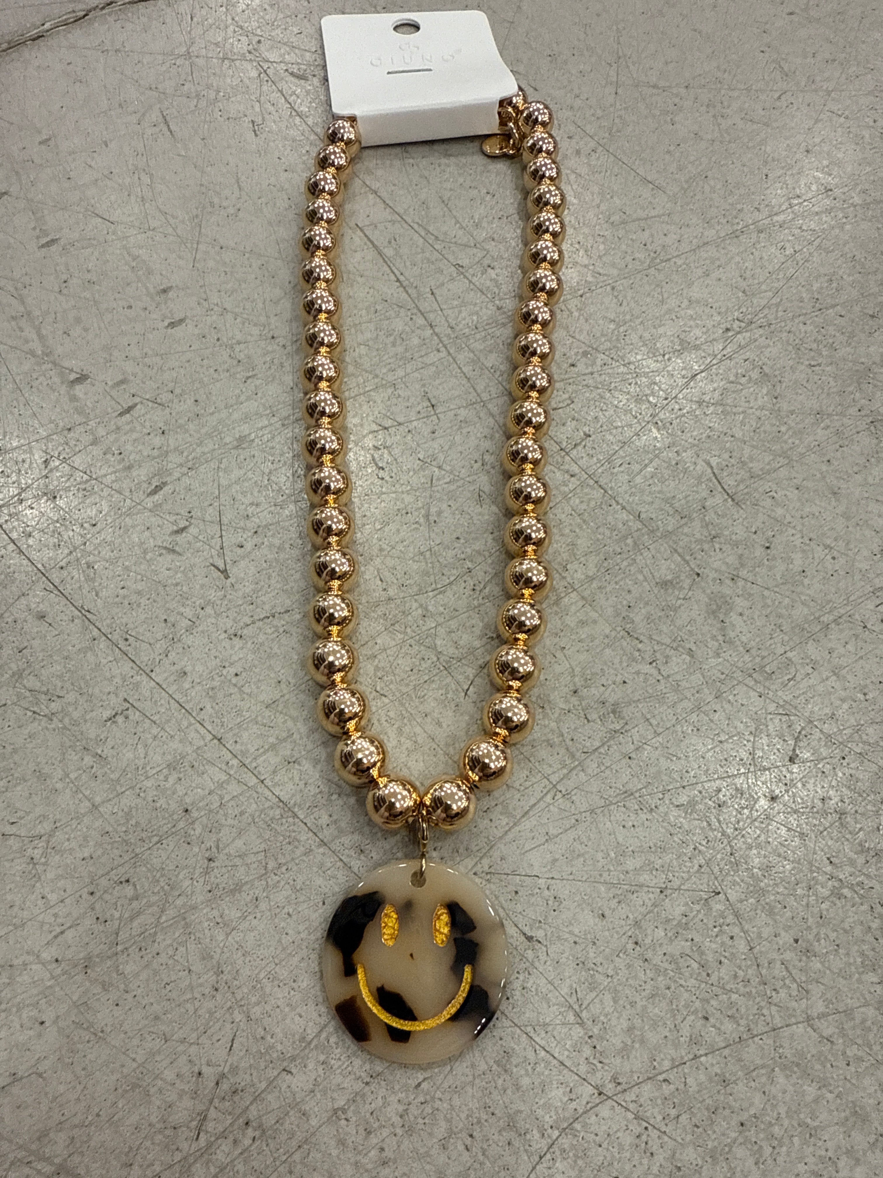 Kette Smiley Leo/Gold