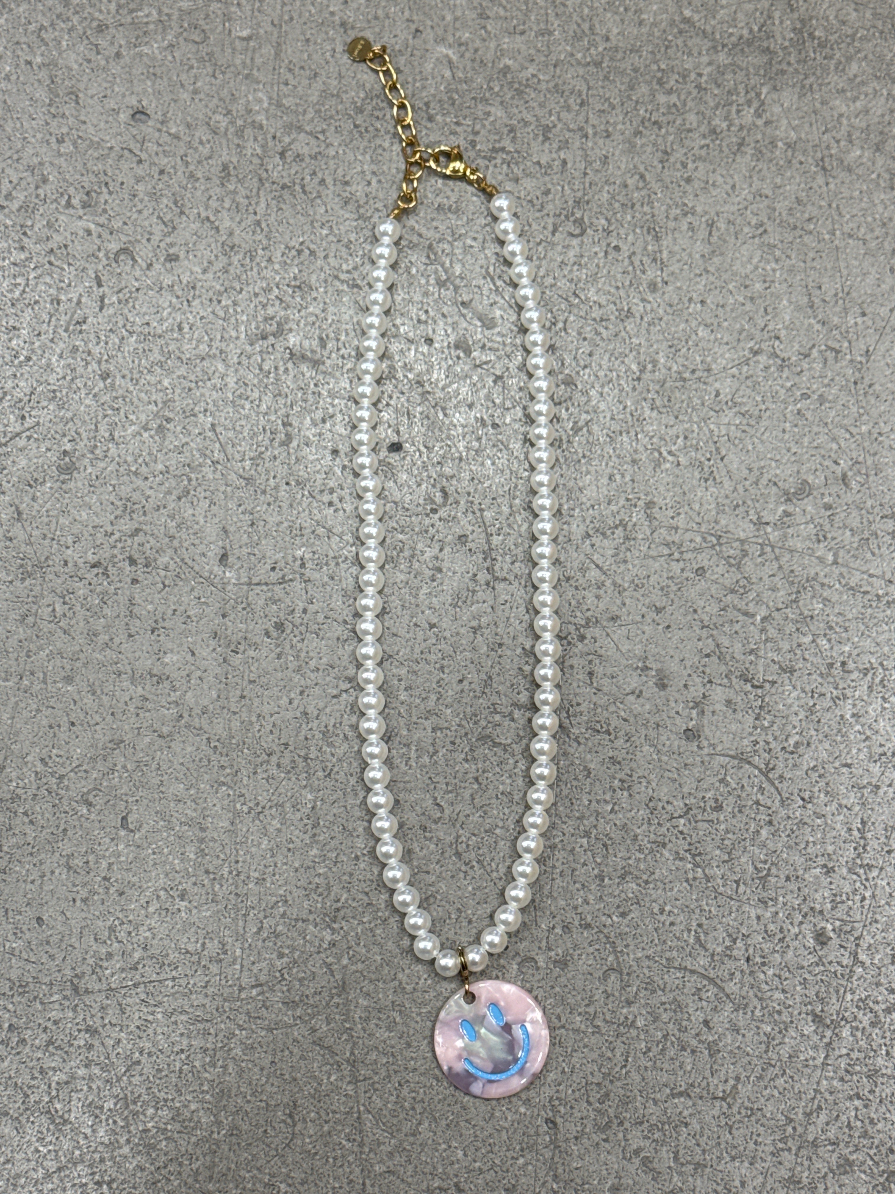 Kette Mini Pearl Blue