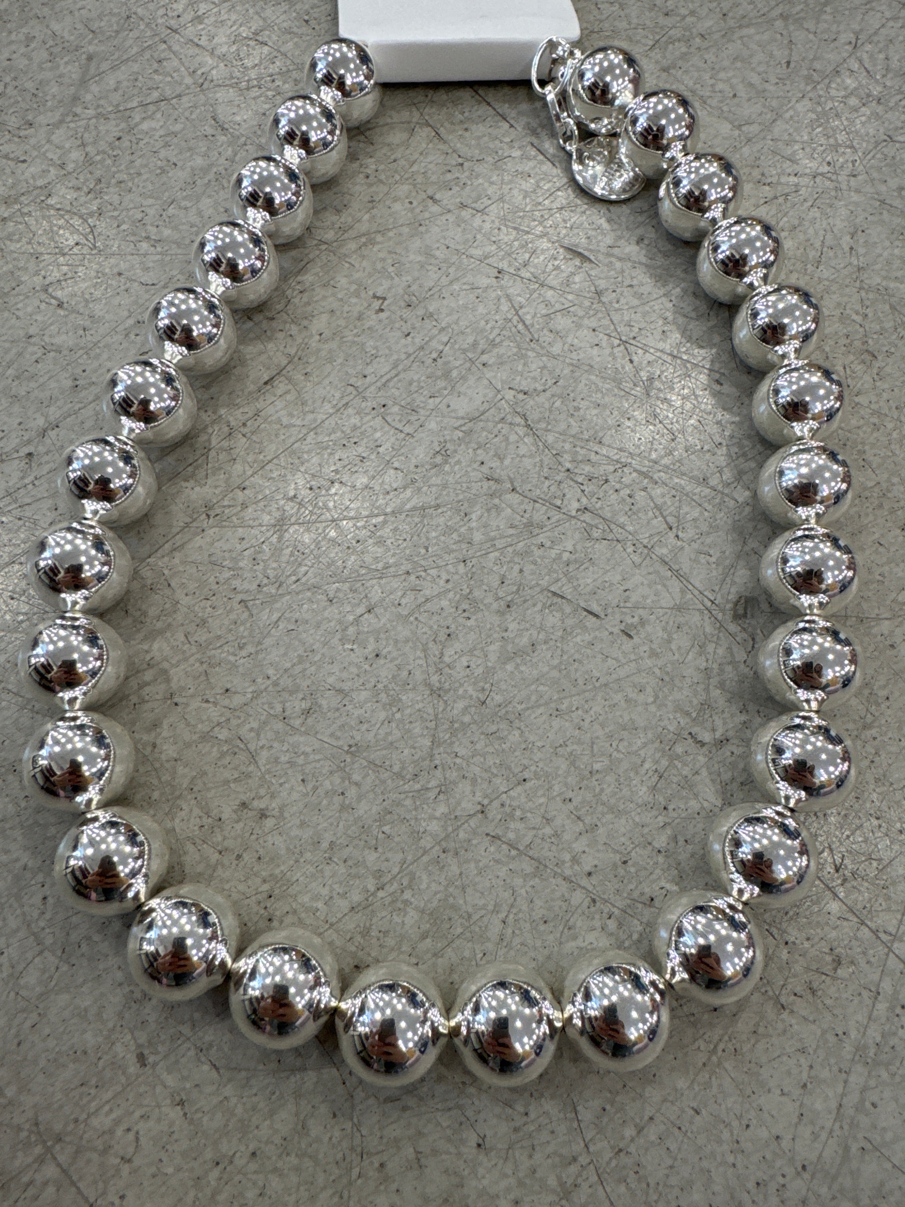 Kette Basic Pearl Silber