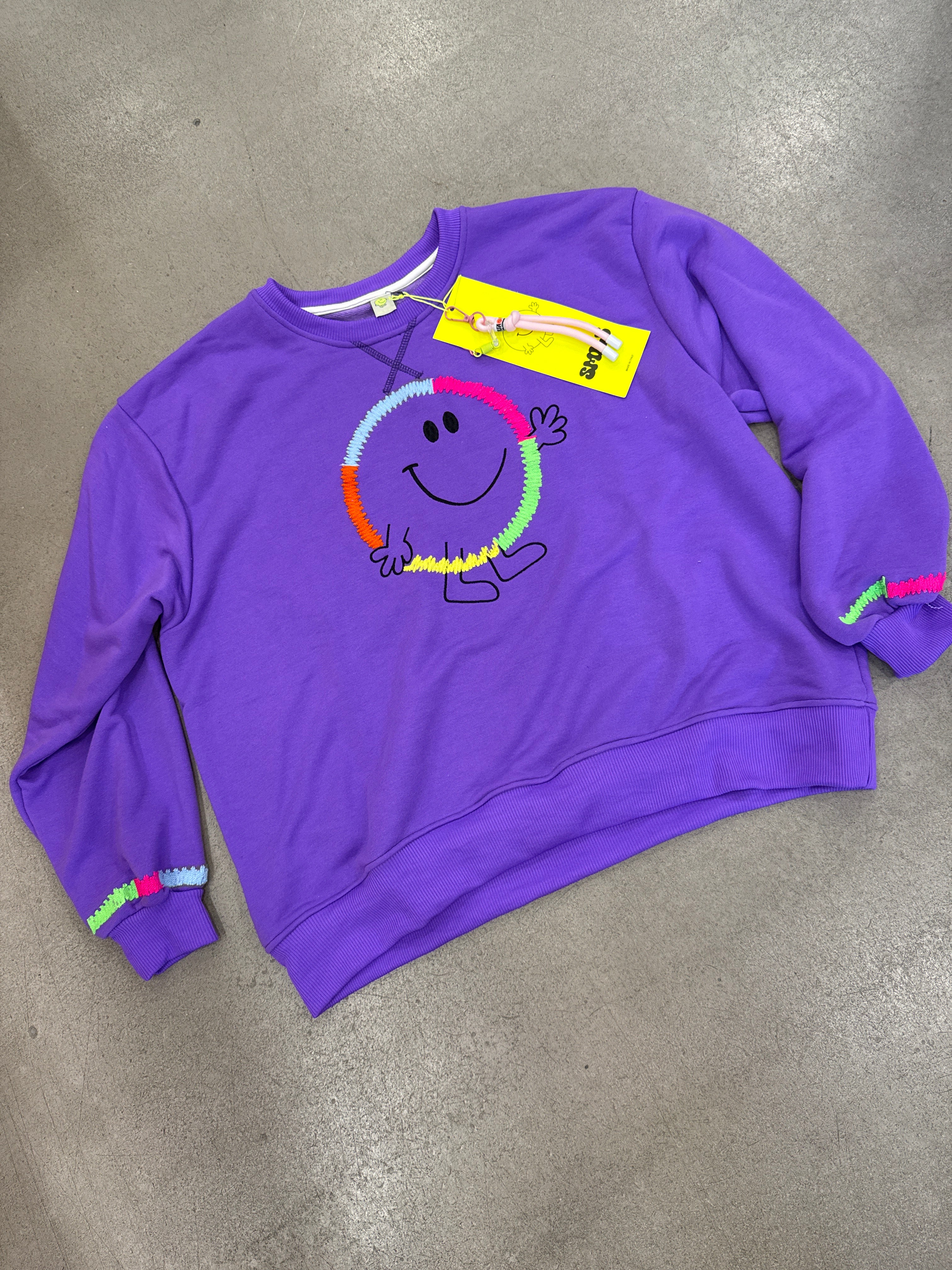 Pullover Running Smiley