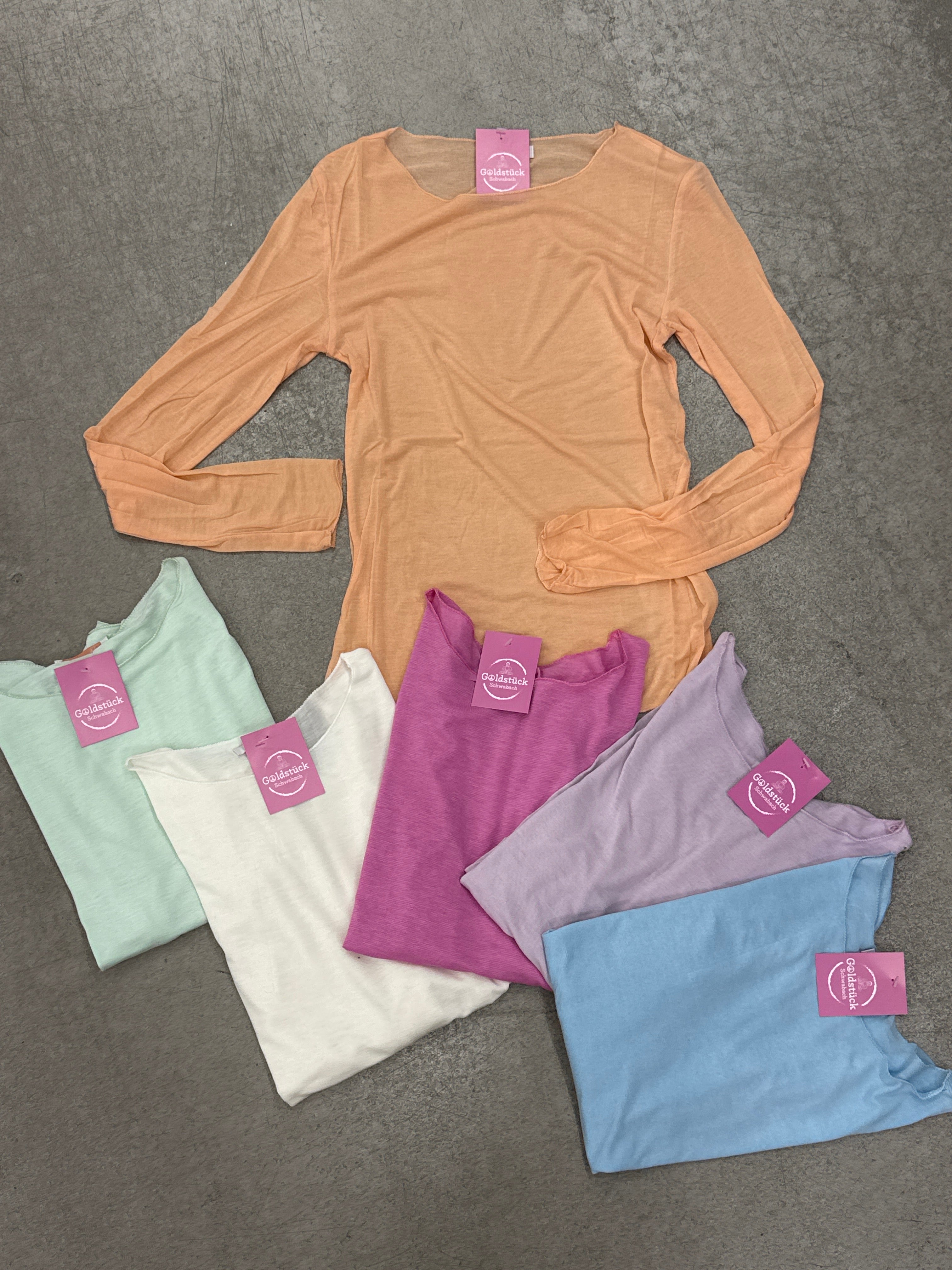 Longsleeve Mesh Pastell