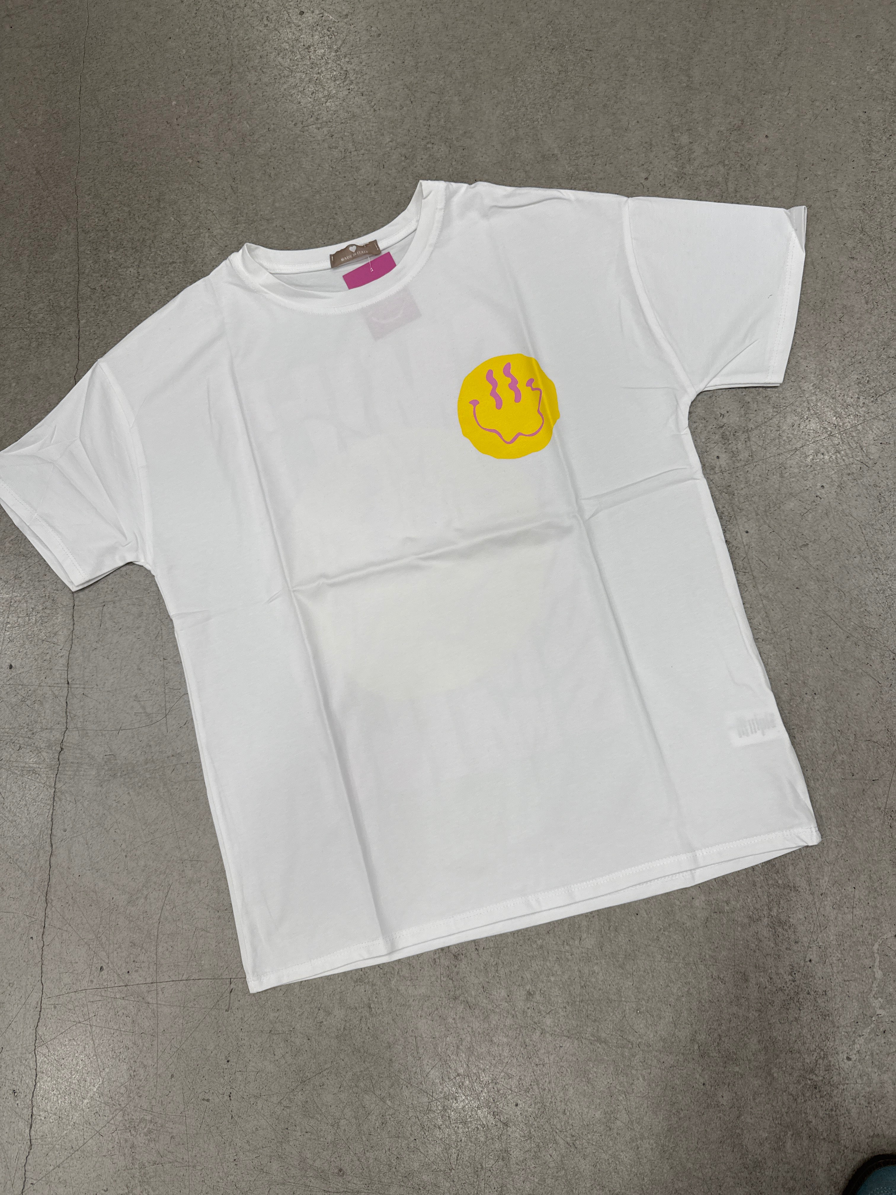 T-Shirt Smiley broken