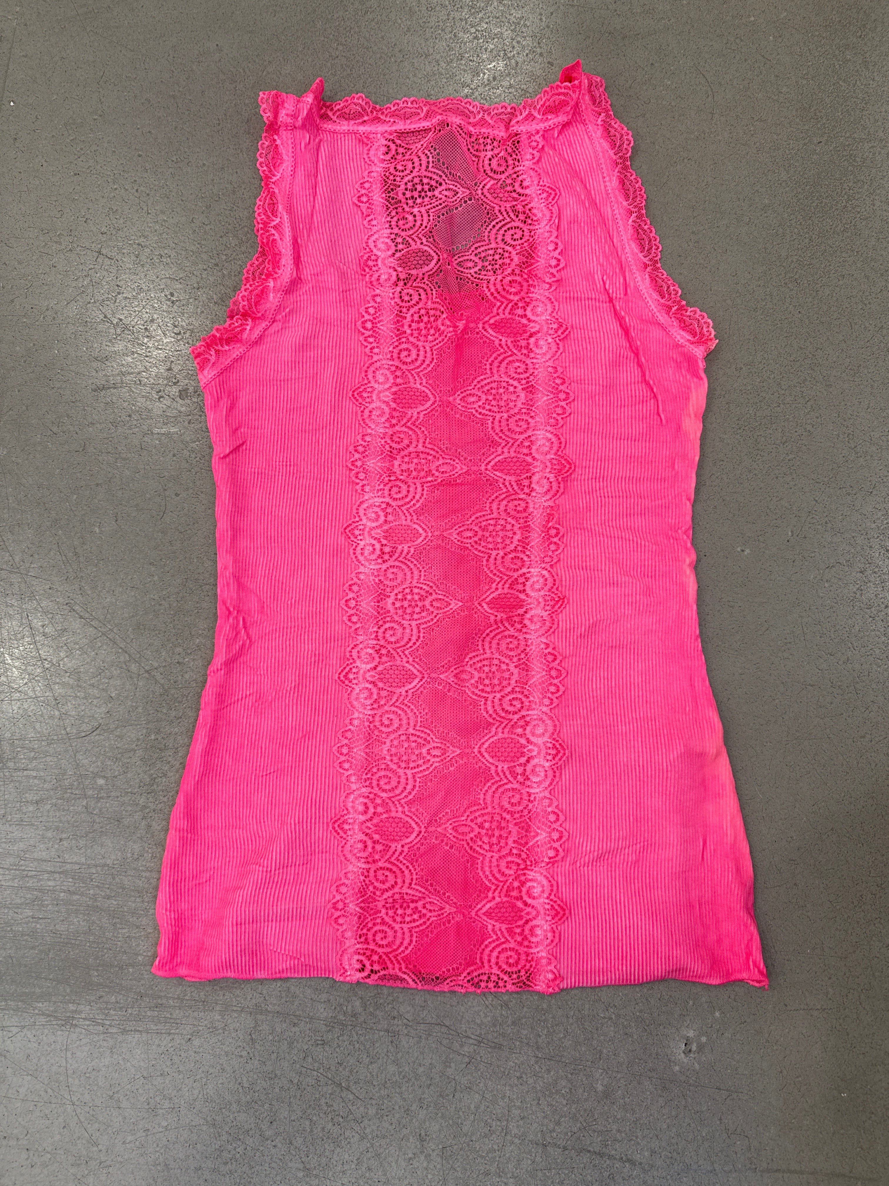 Tank Top Lace Neon