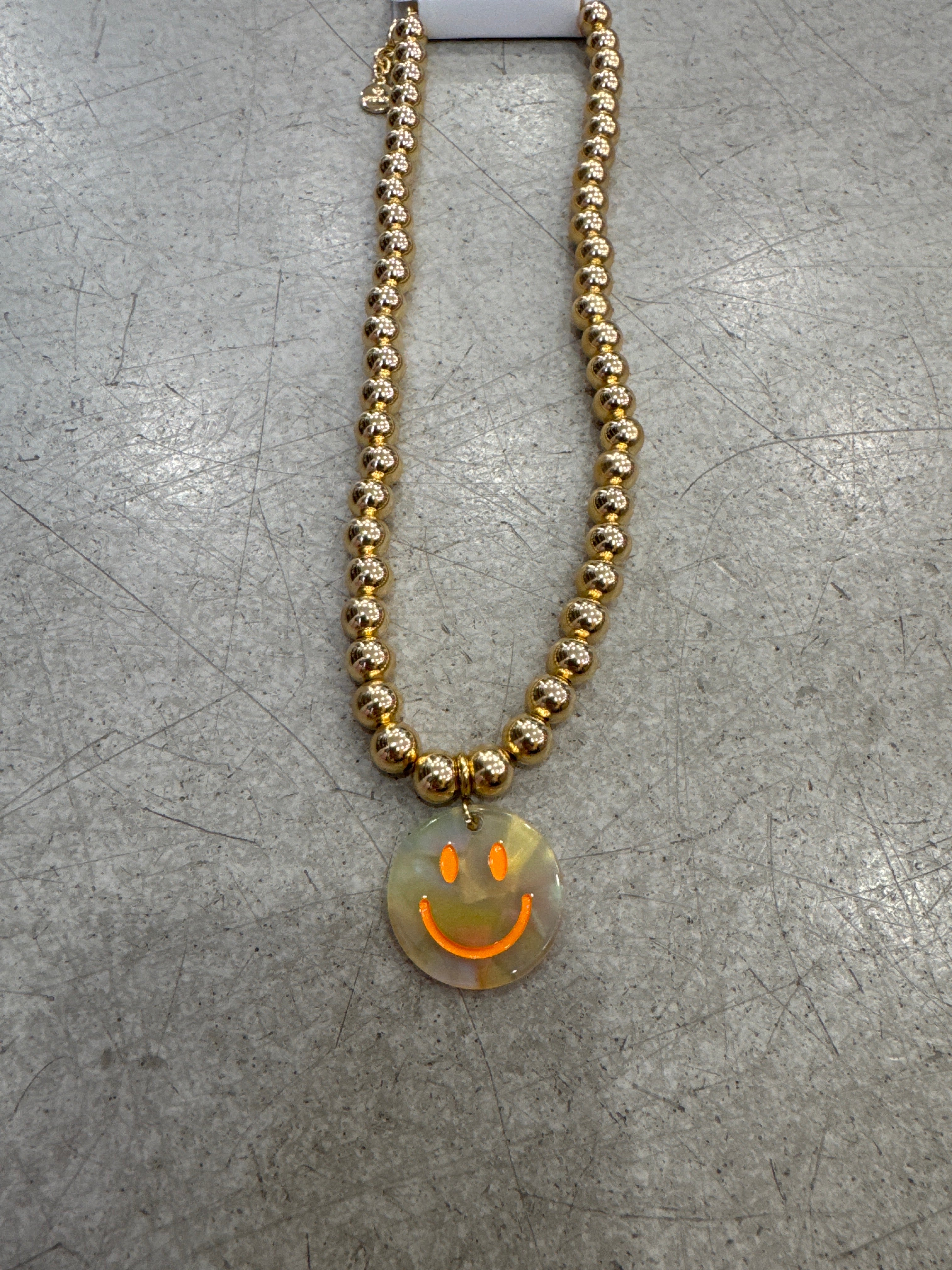 Kette Smiley Orange