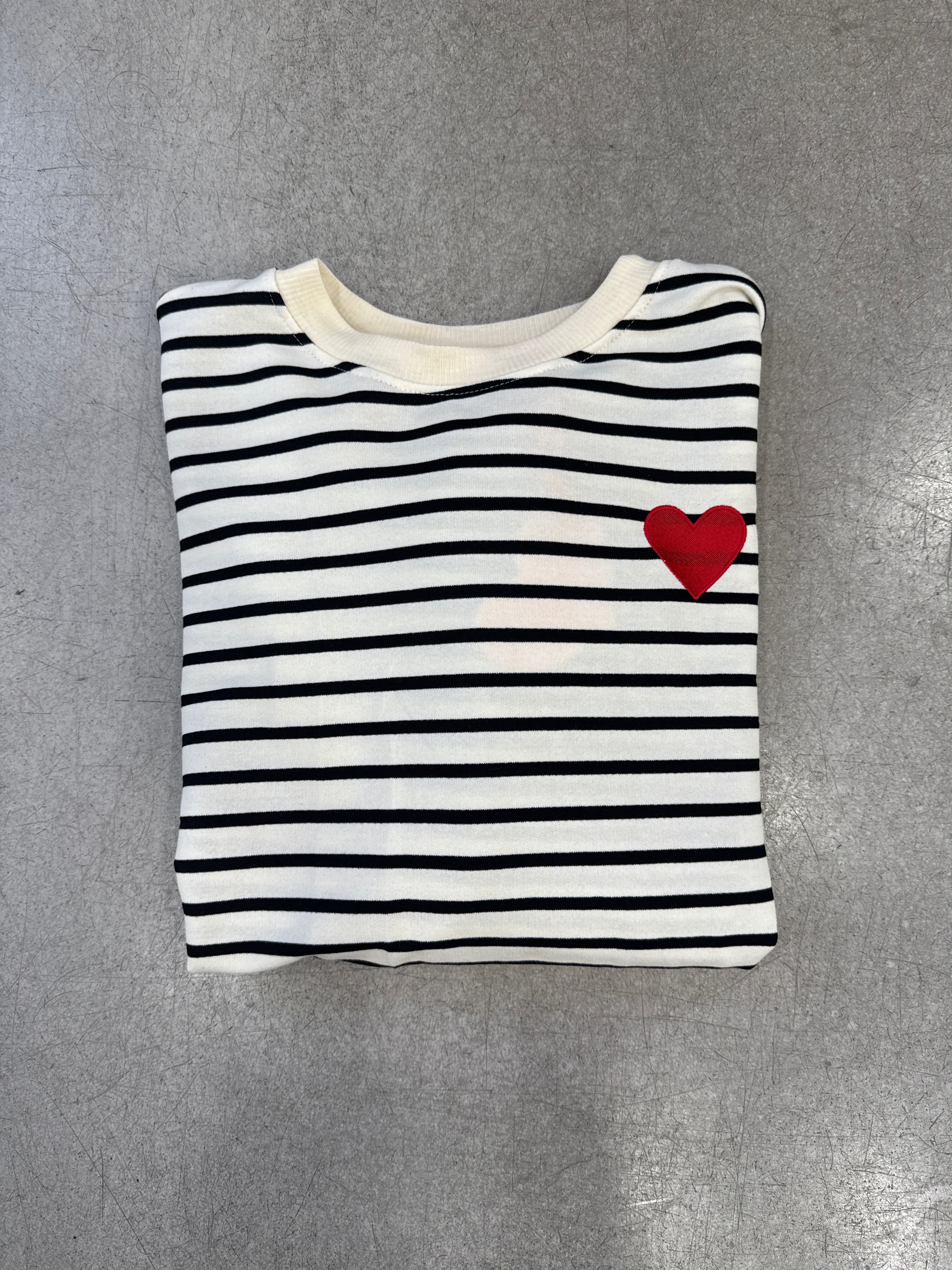 T-Shirt Stripe Heart