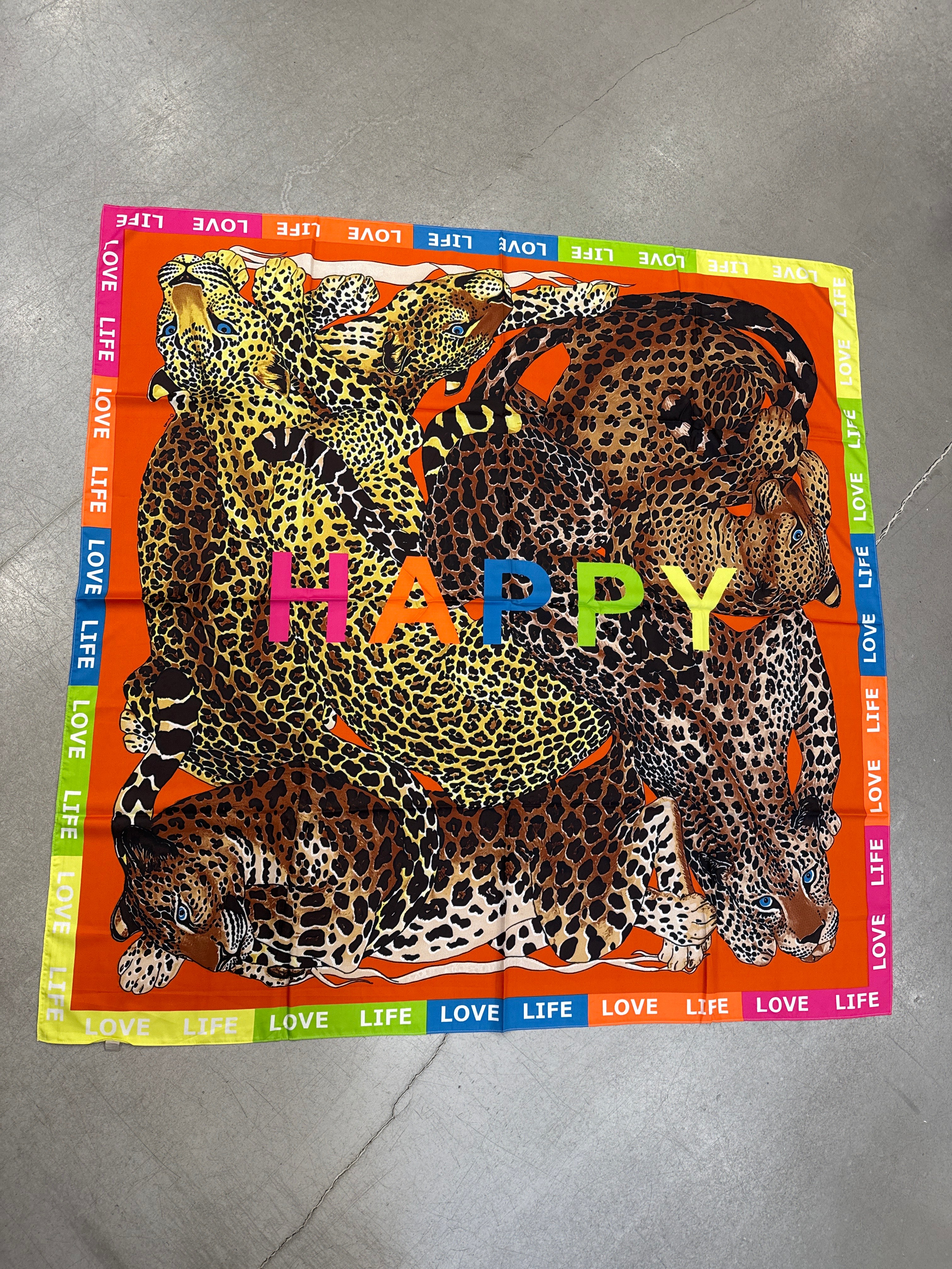 Tuch Happy Leopard