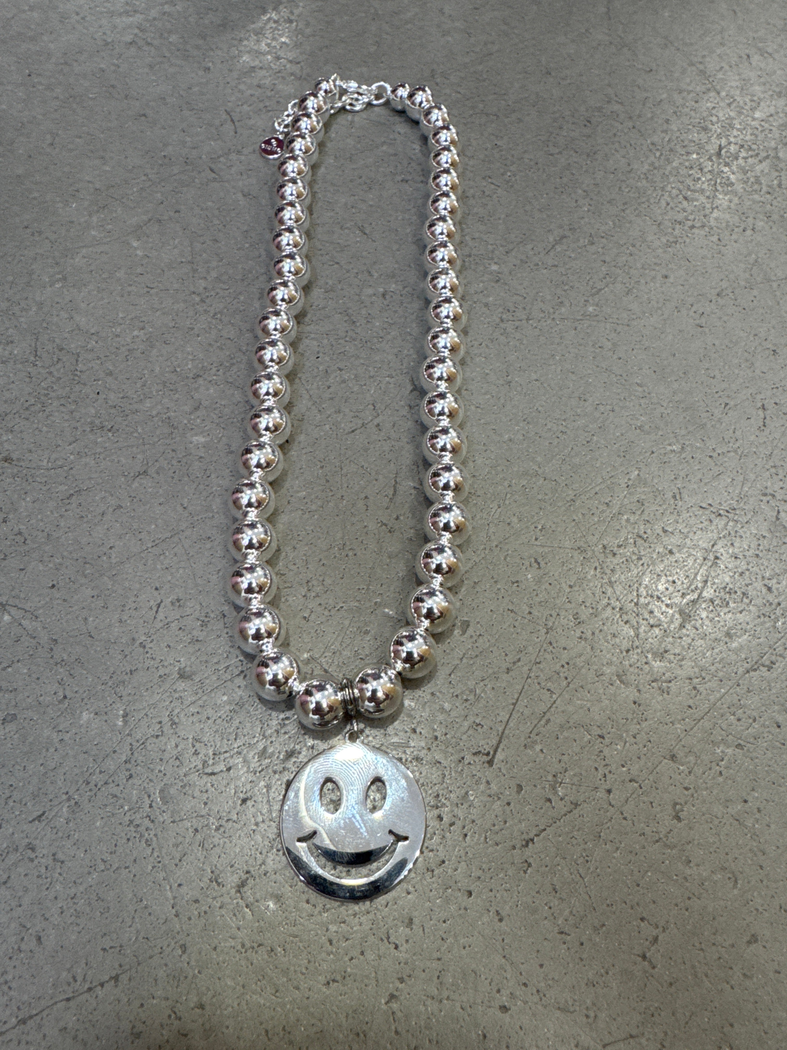 Kette Smiley Silber