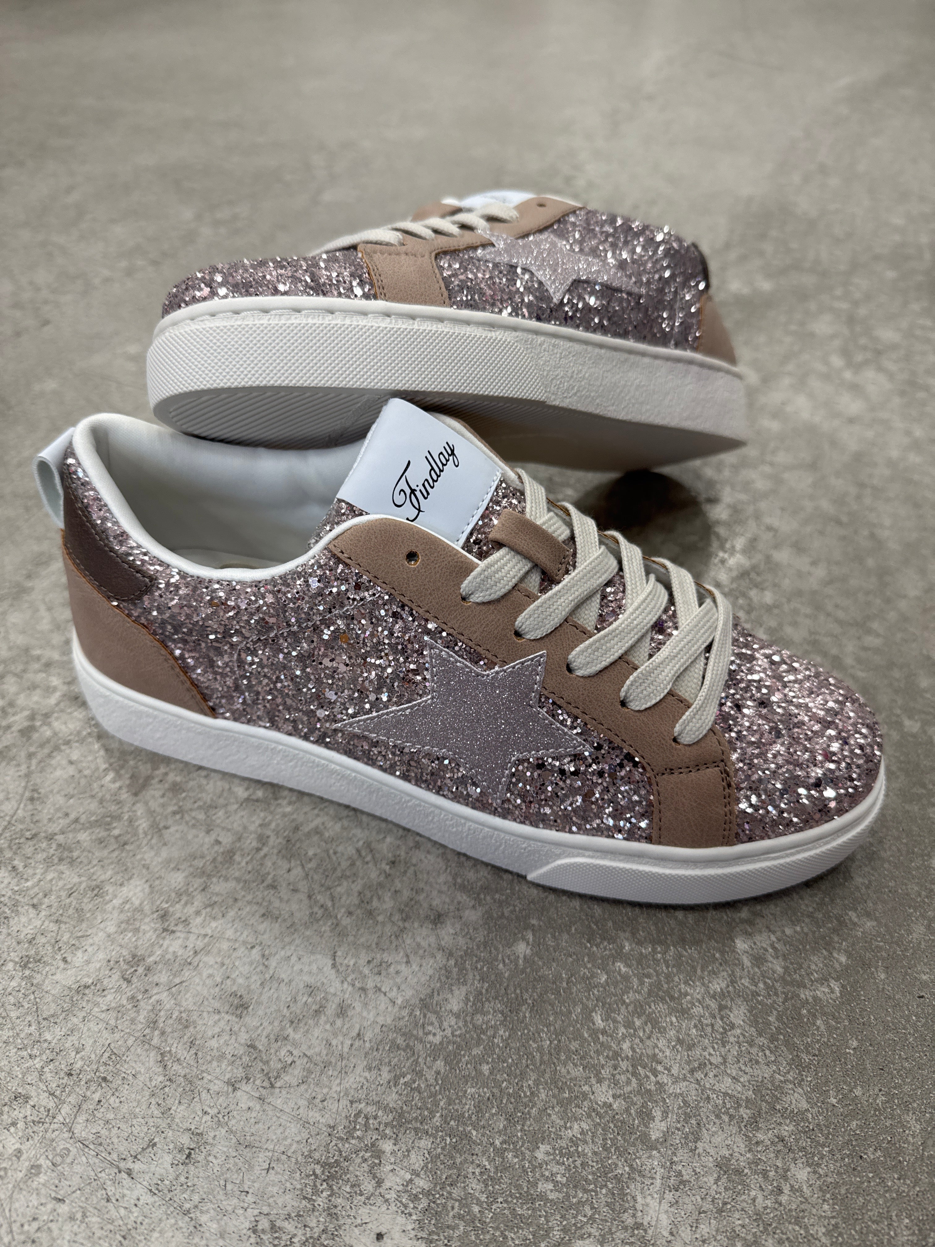 Schuhe Champagne Star