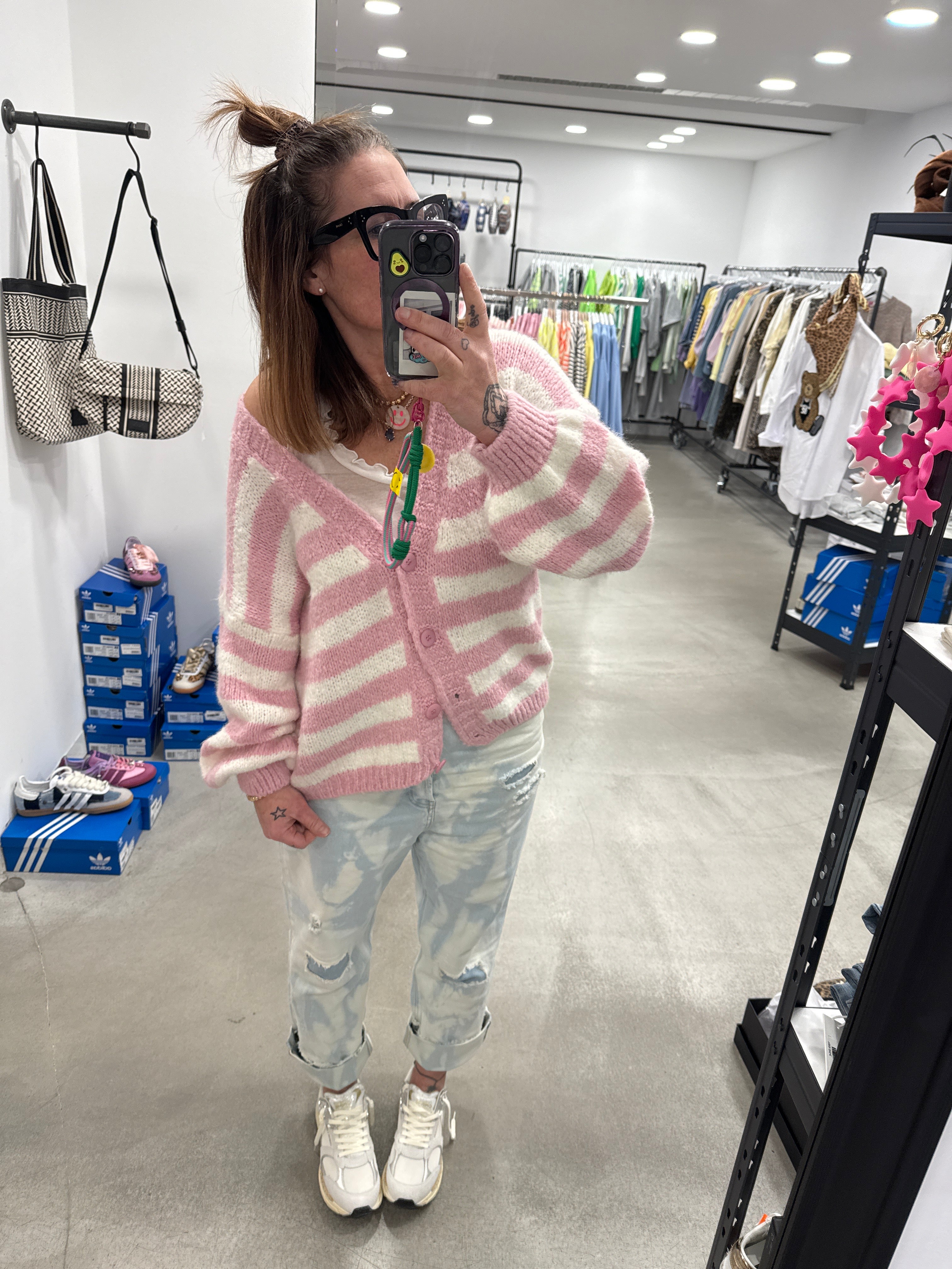 Cardigan Stripe Pastell