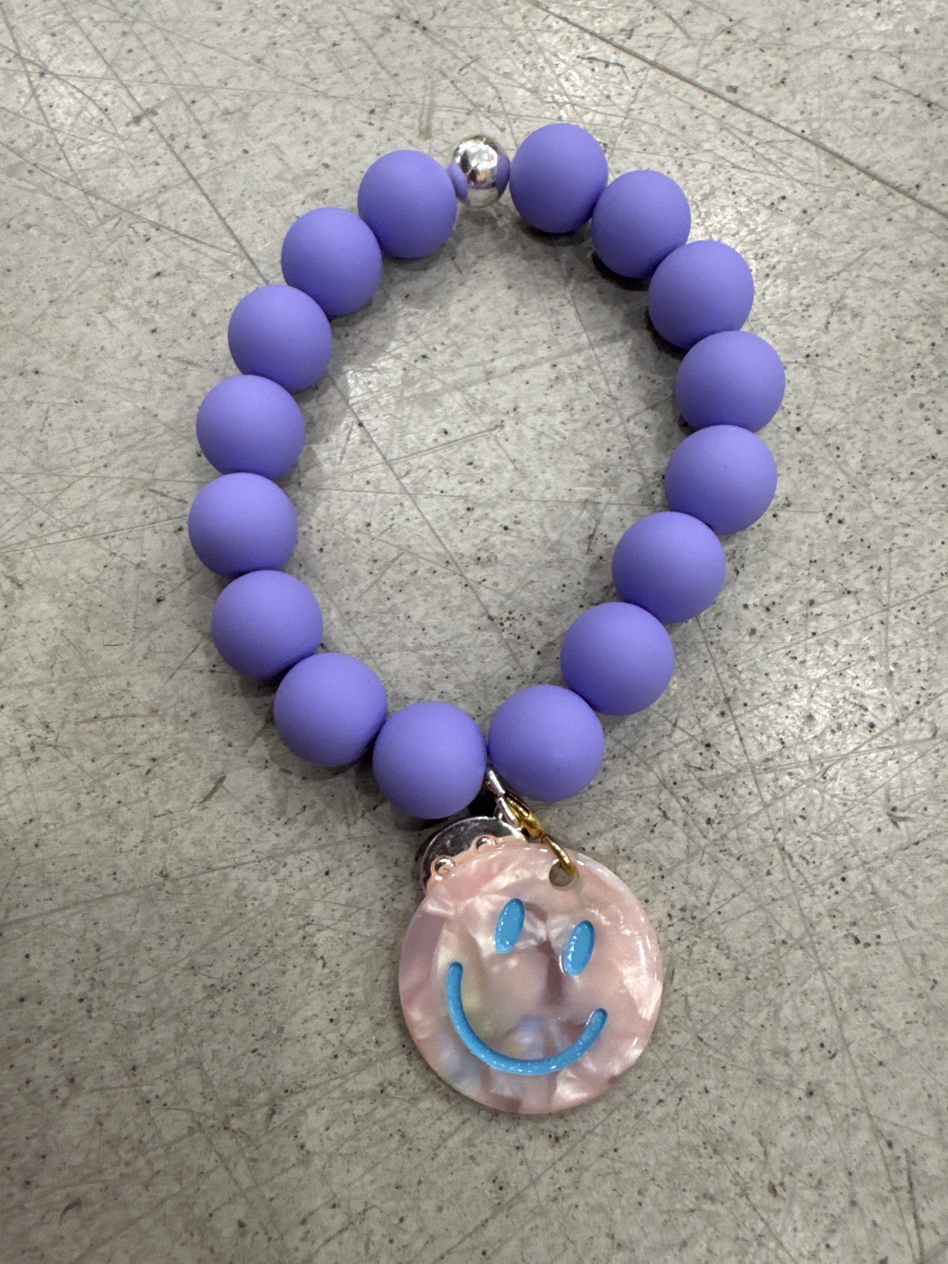 Armband Pastell Smiley