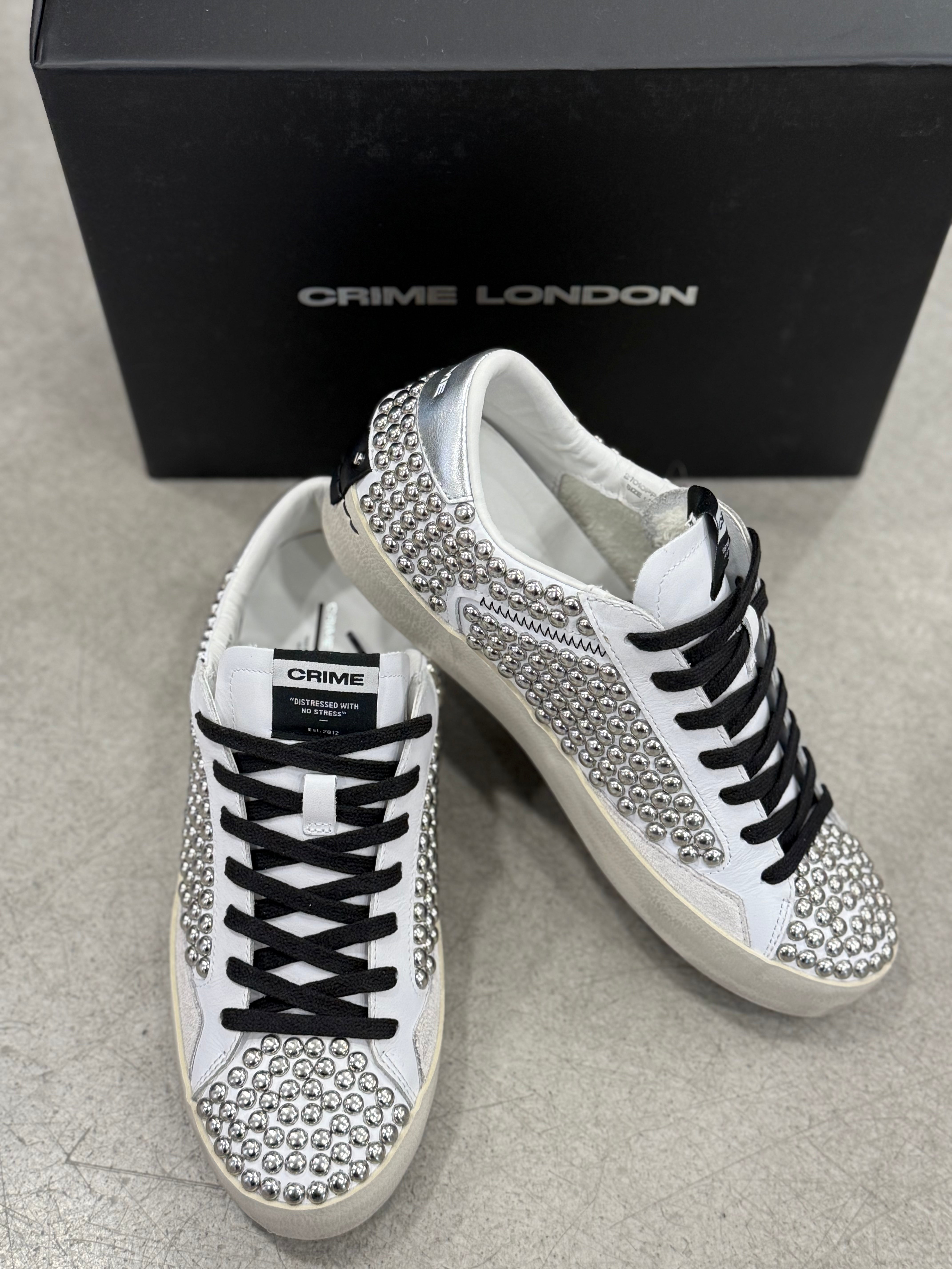 Schuhe Crime London Nieten