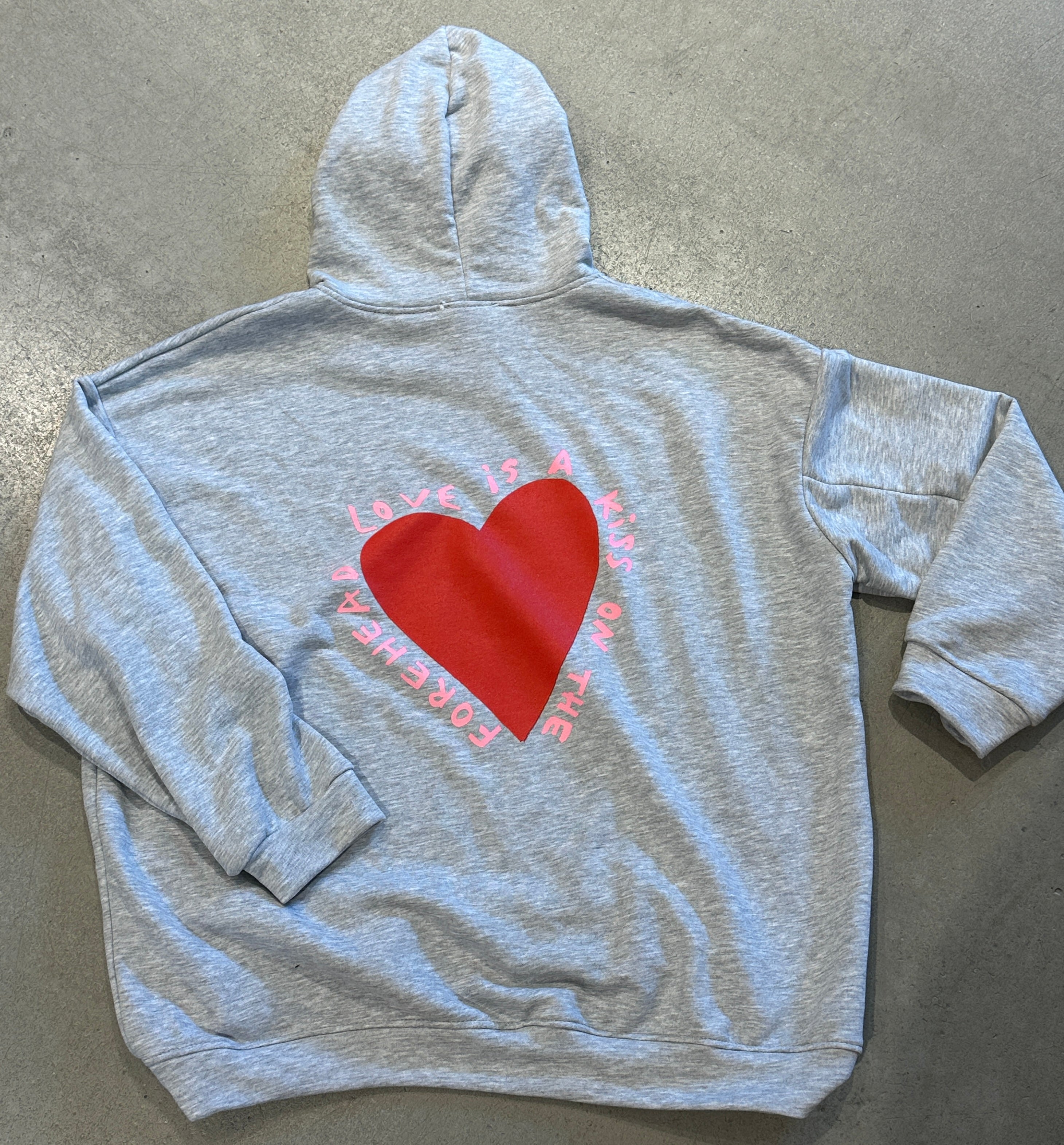 Hoodie Love is a Kiss