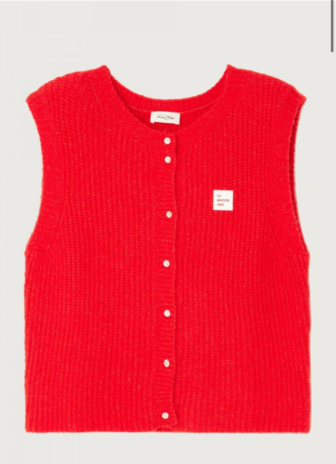 Cardigan AMV Chili Red