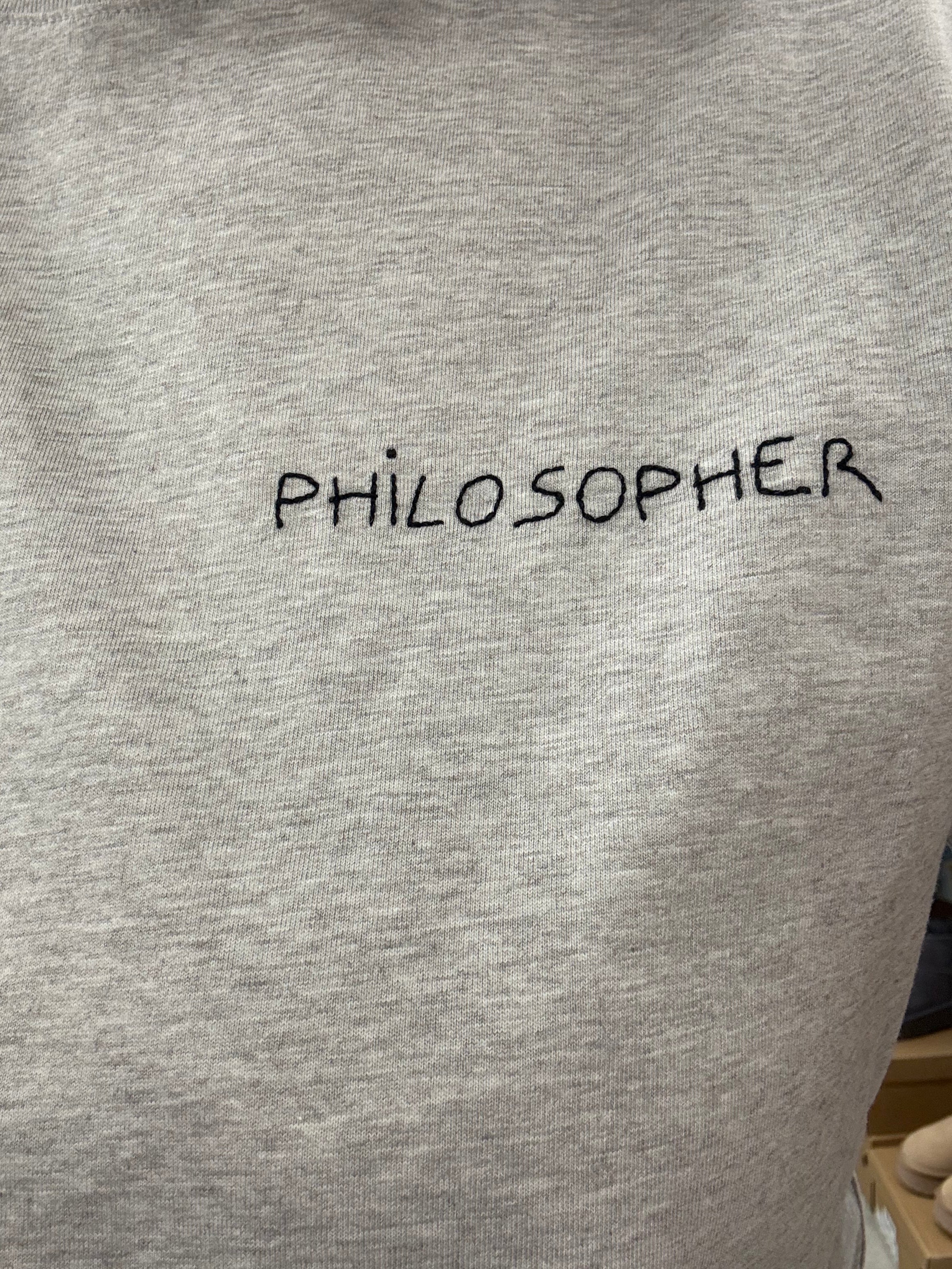 T-Shirt PHILOSOPHER Maison Labiche