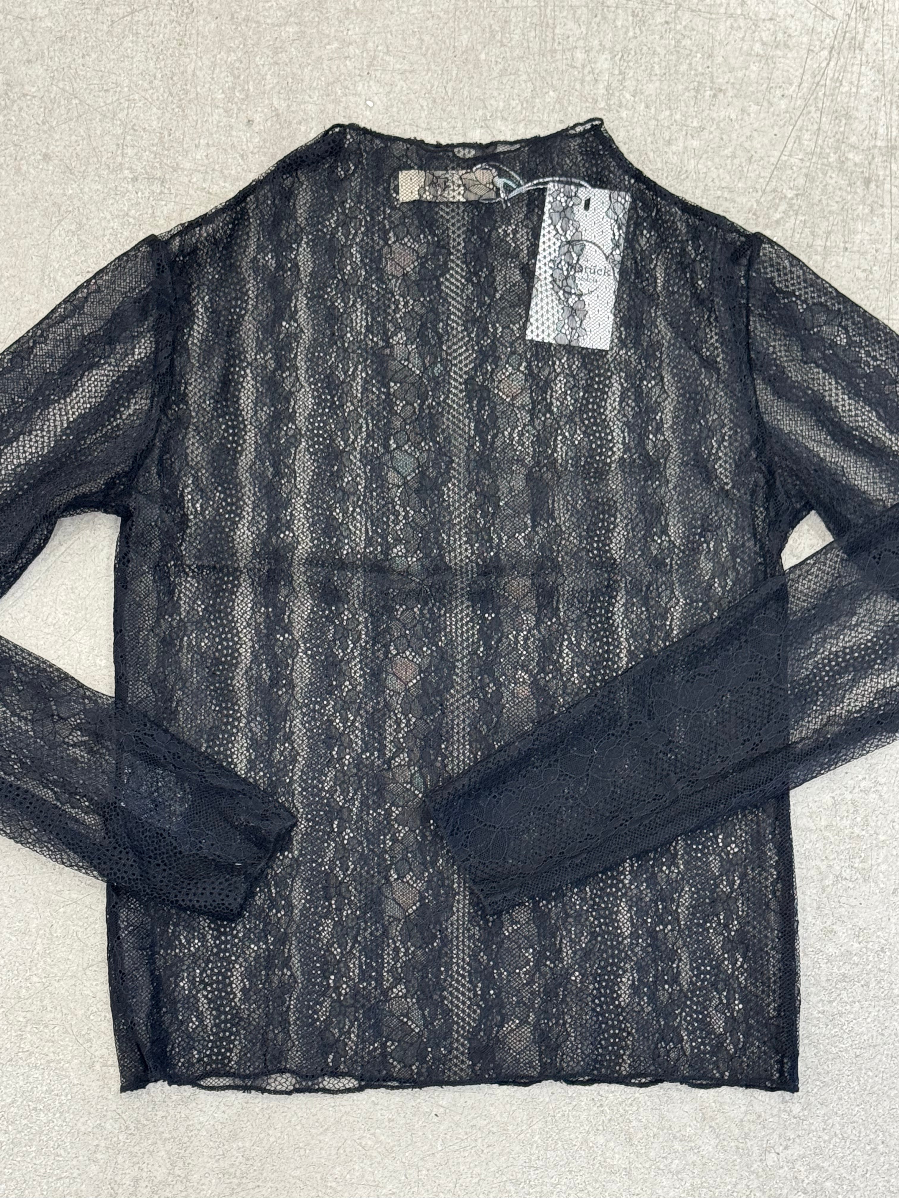 Longsleeve Mesh all Lace