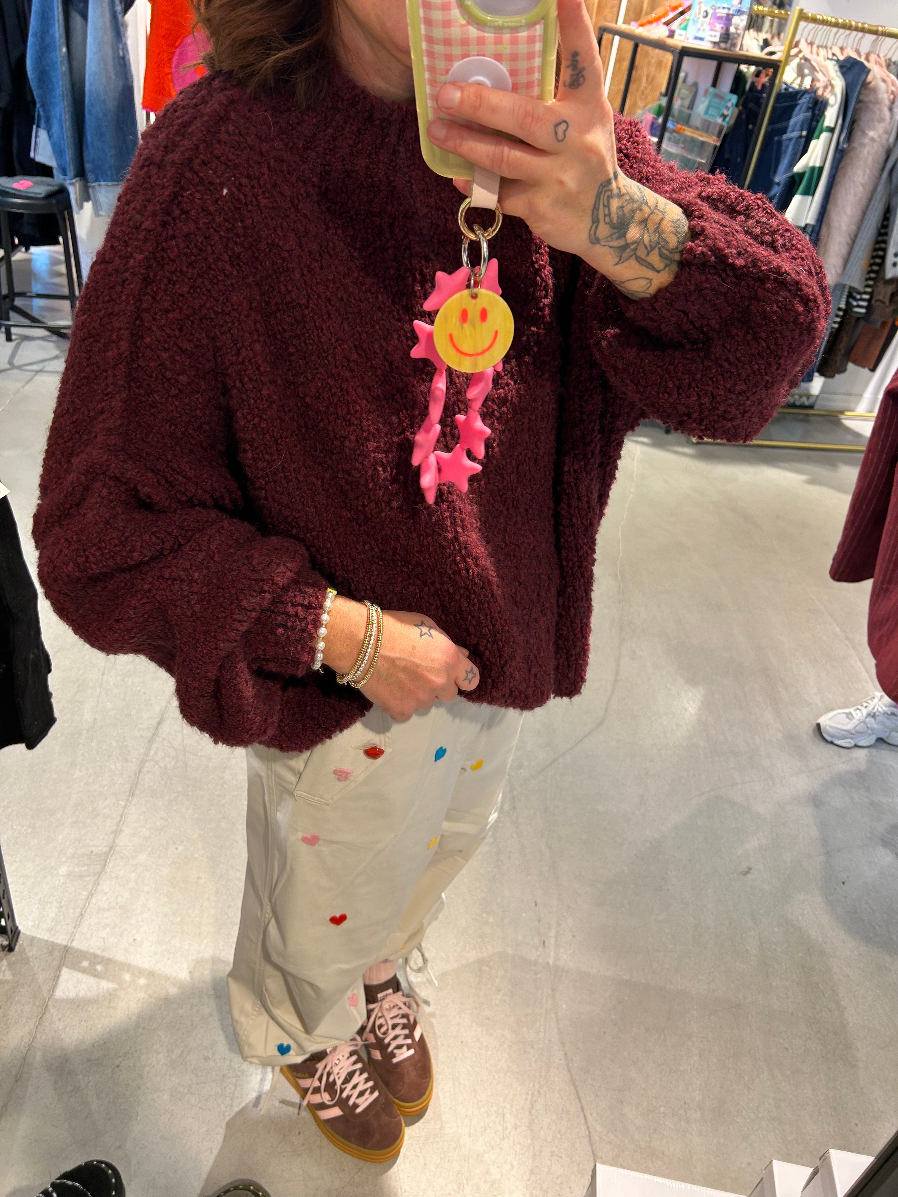 Pullover Boucle Oversize