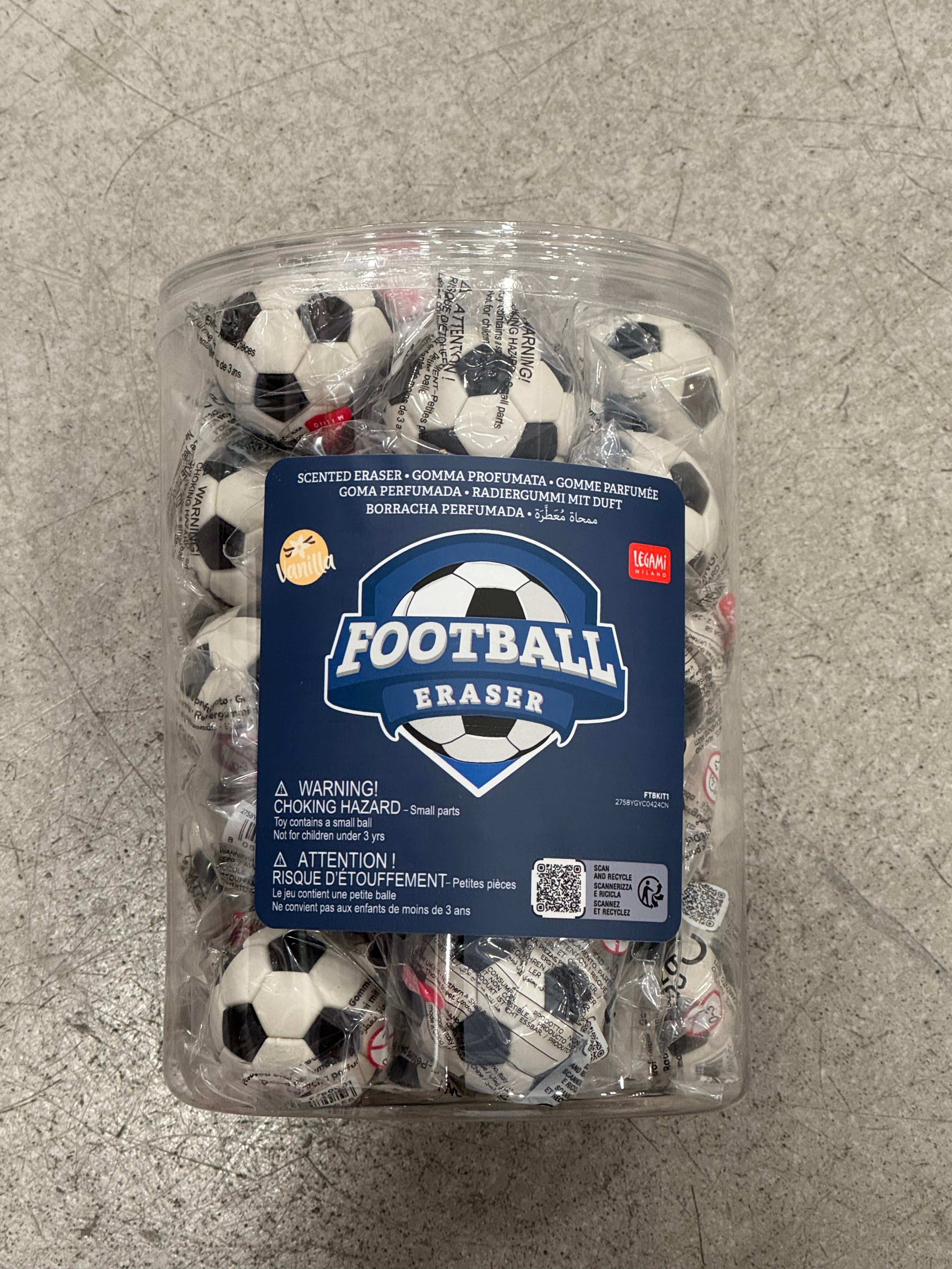 Legami Radiergummi Football