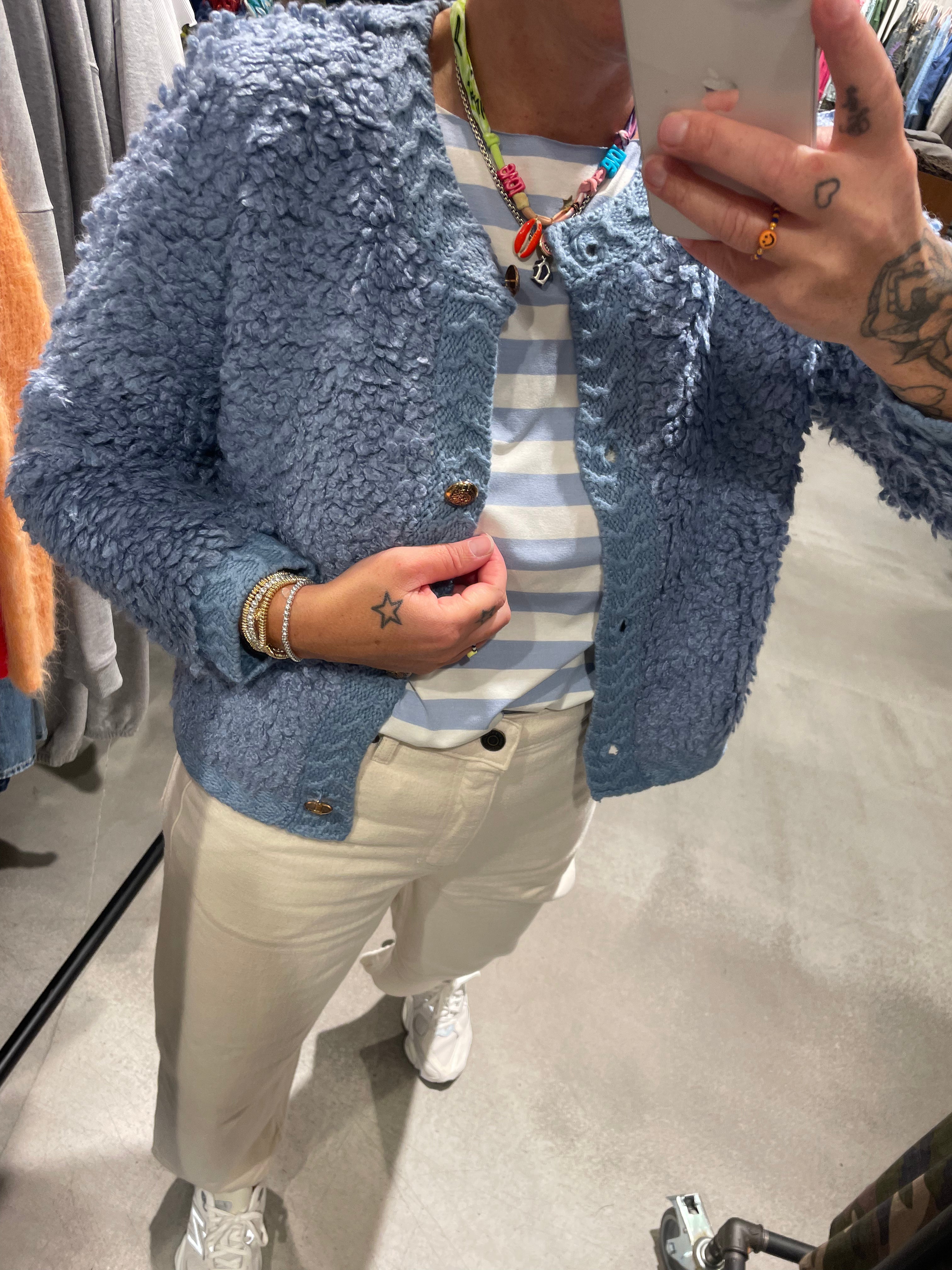 Cardigan Candy Blue