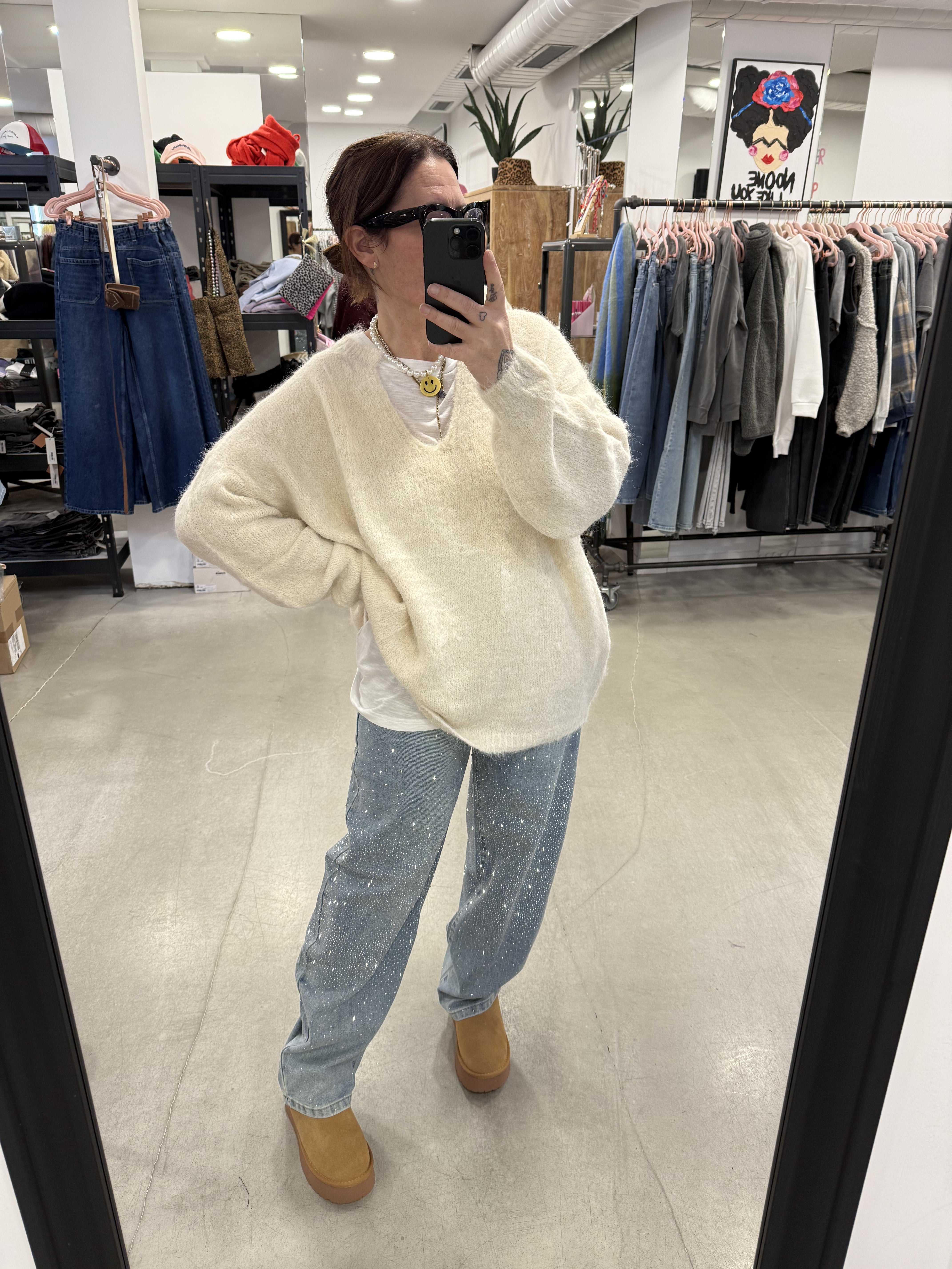 Pullover Oversize Creme