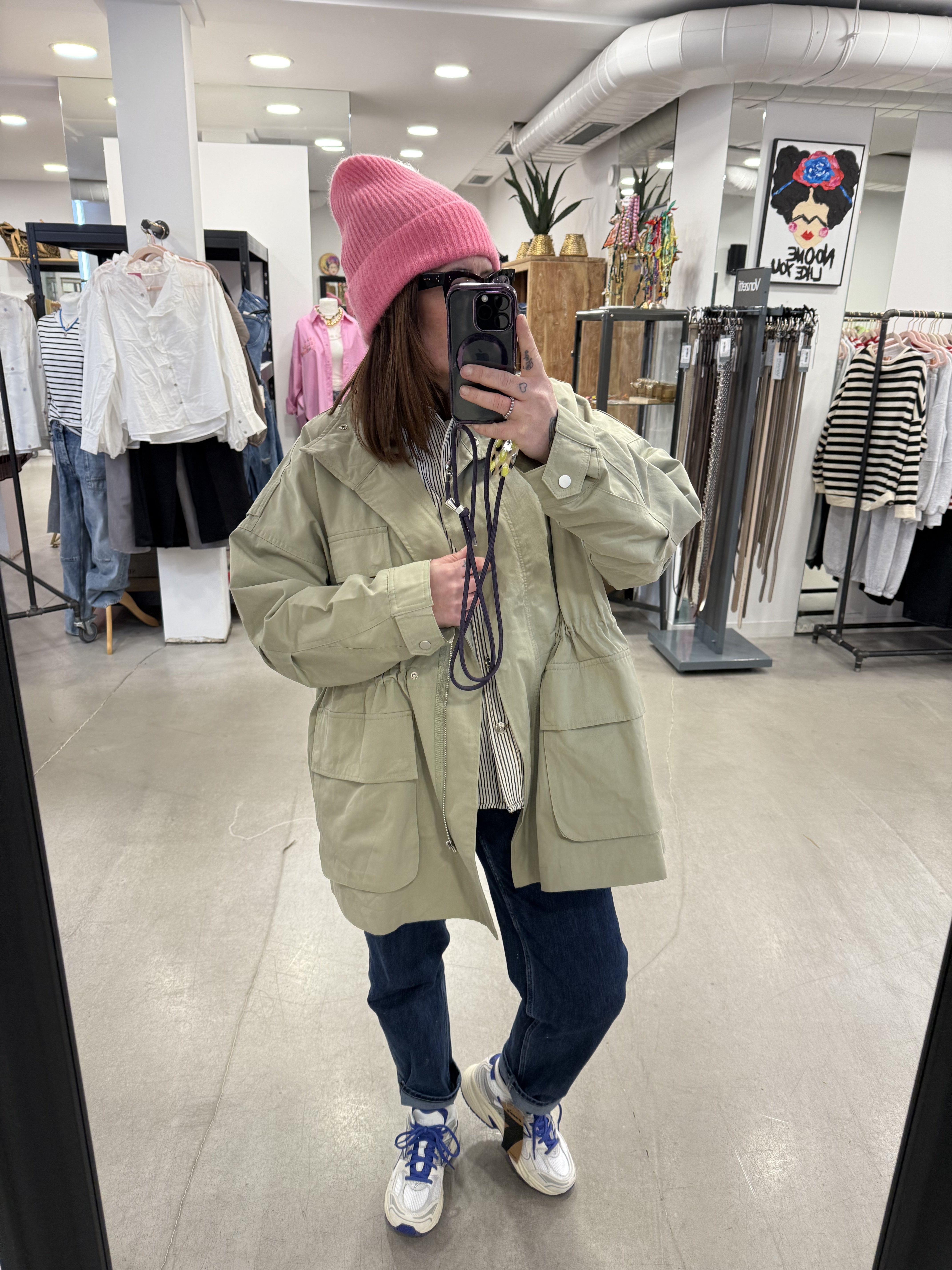 Jacke Mint Oversize