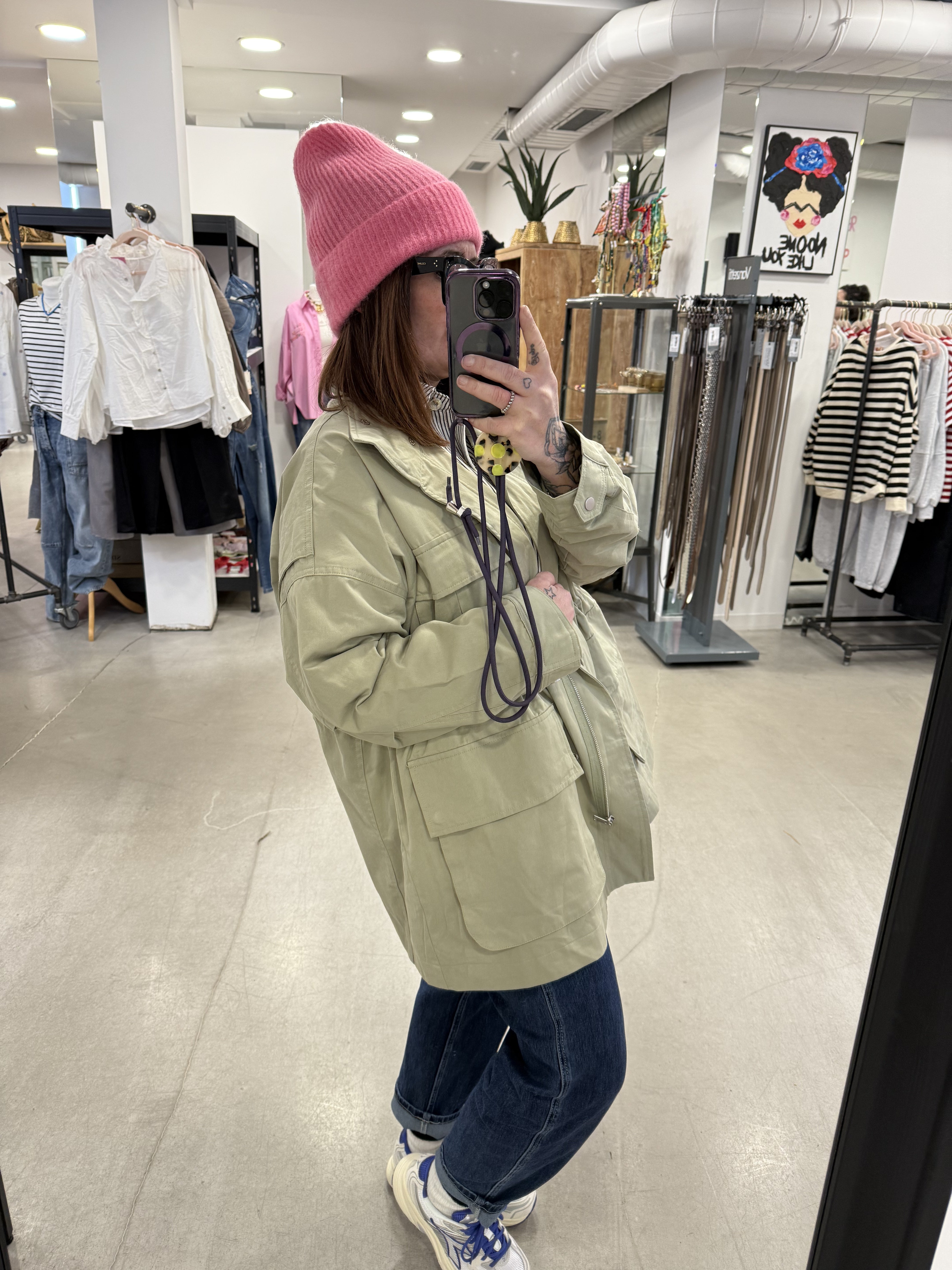 Jacke Mint Oversize