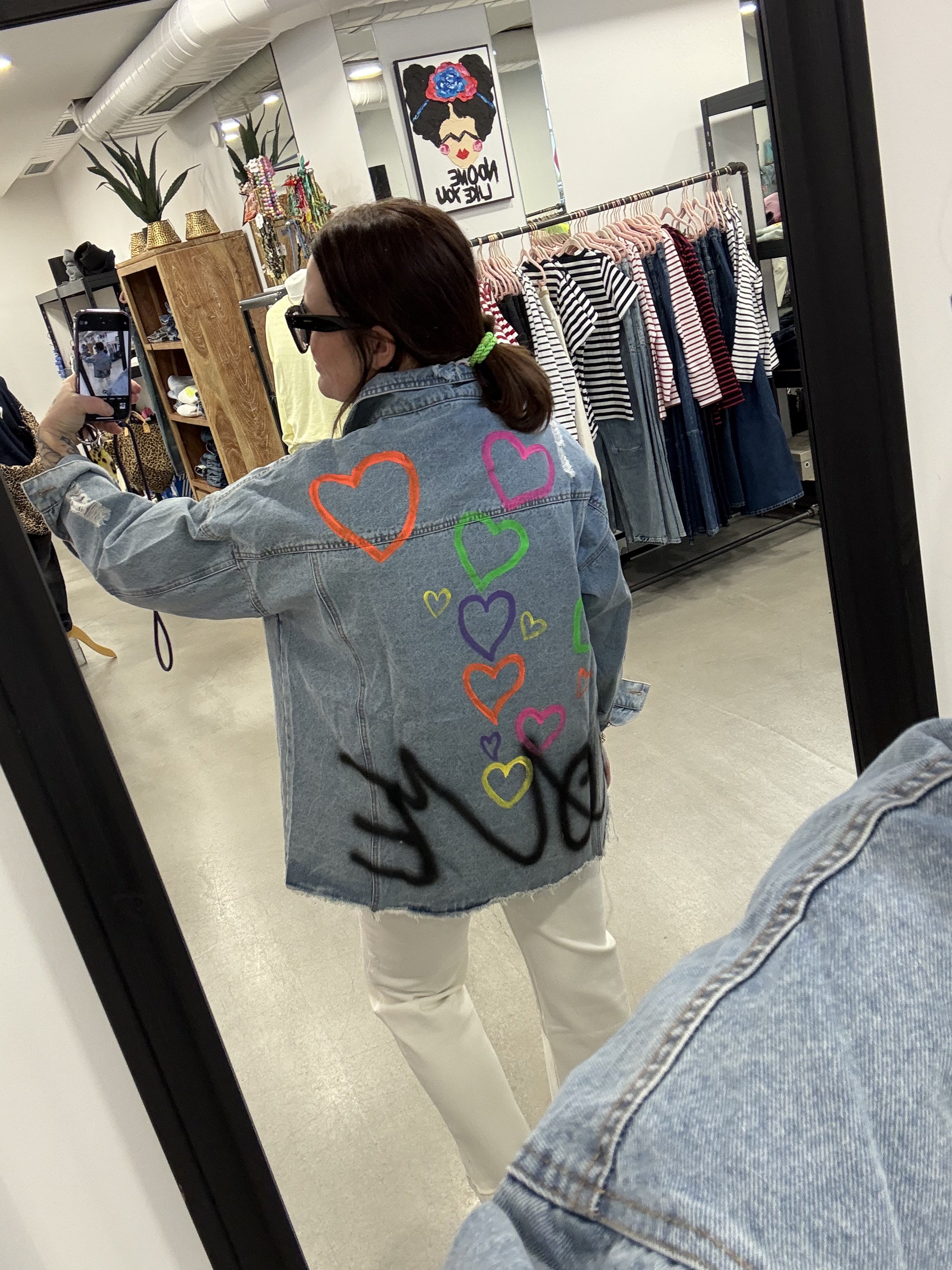 Jacke Denim Love