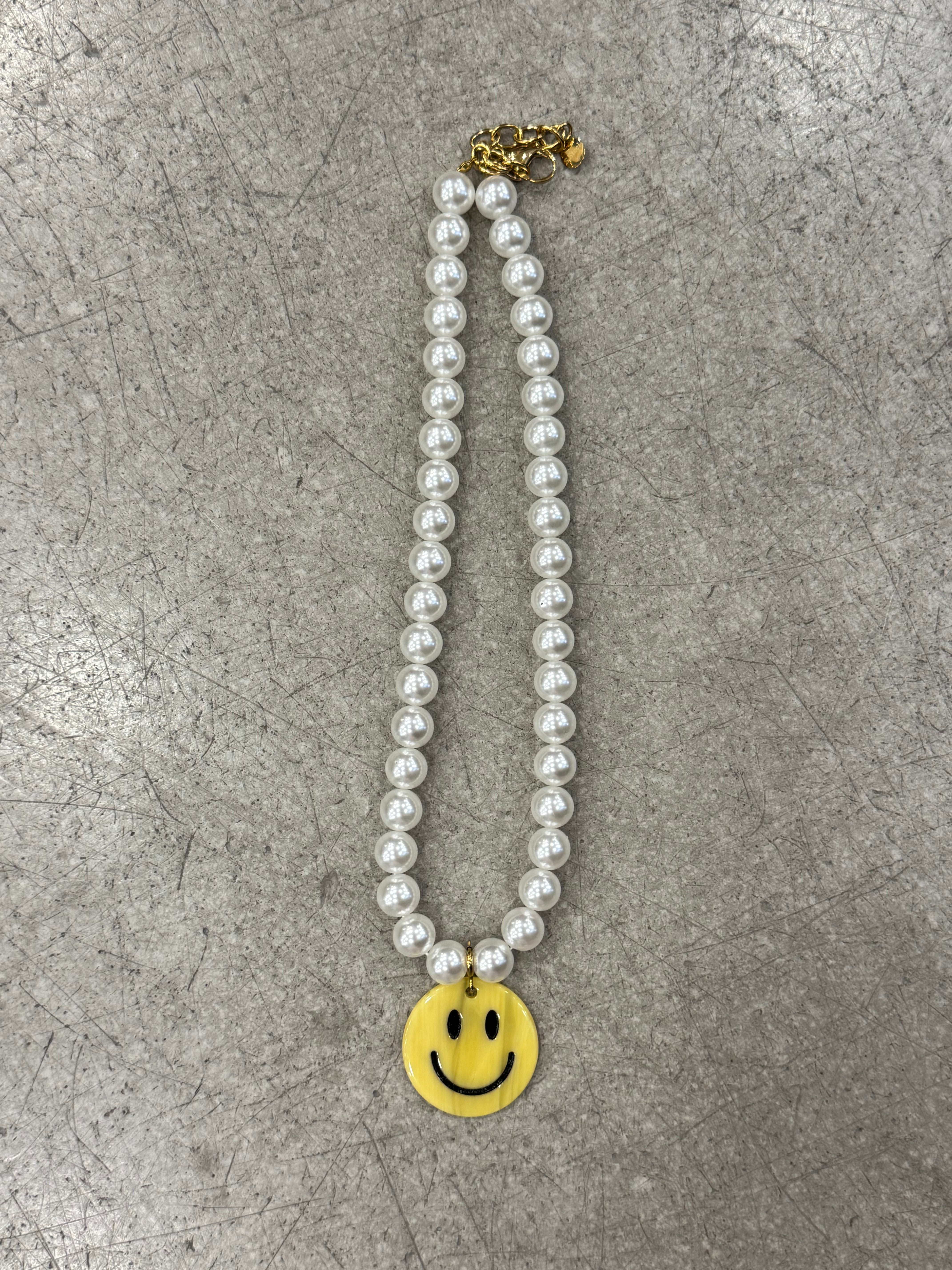 Kette Smiley Pearl