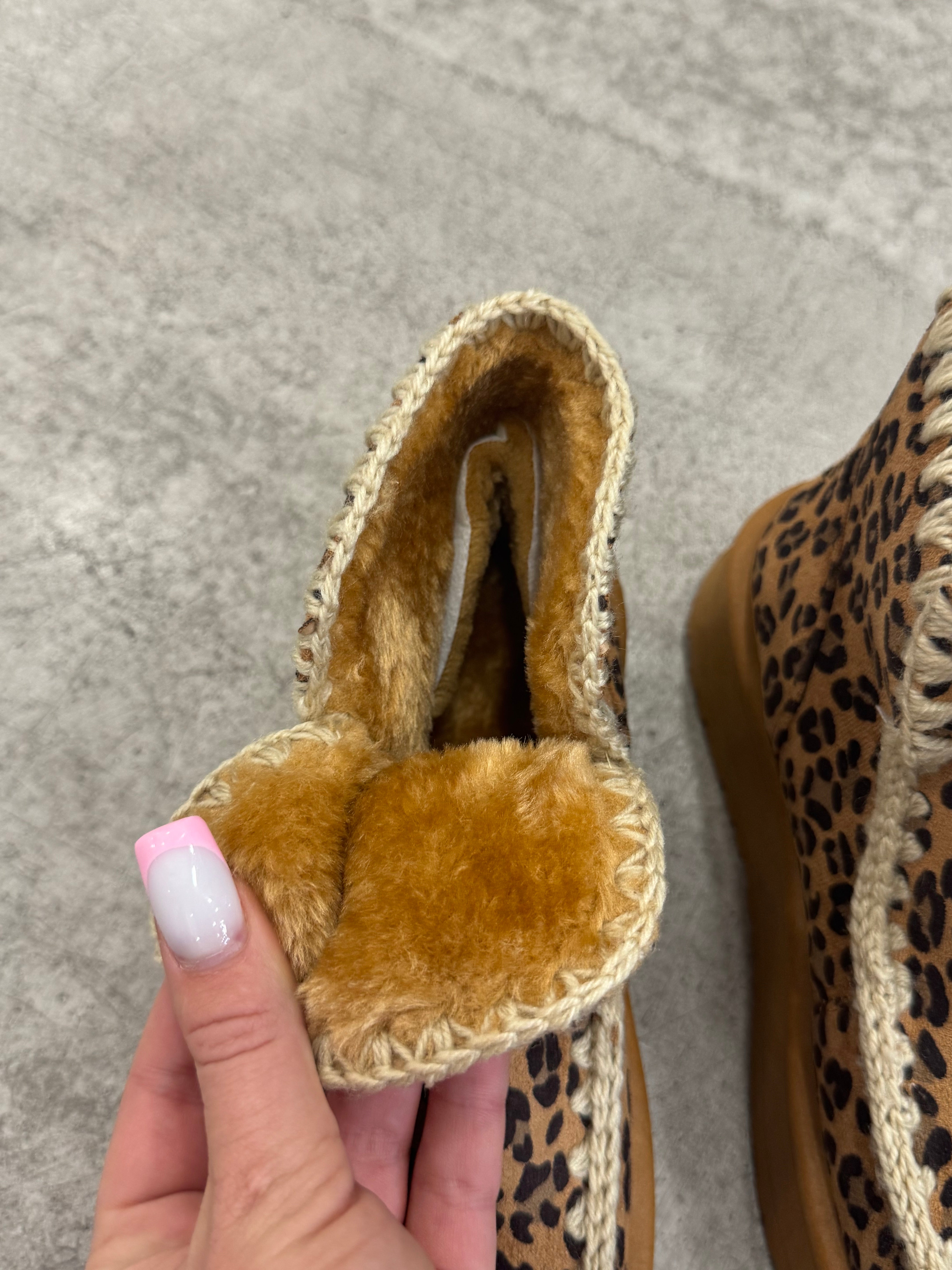 Schuhe Fake Fur